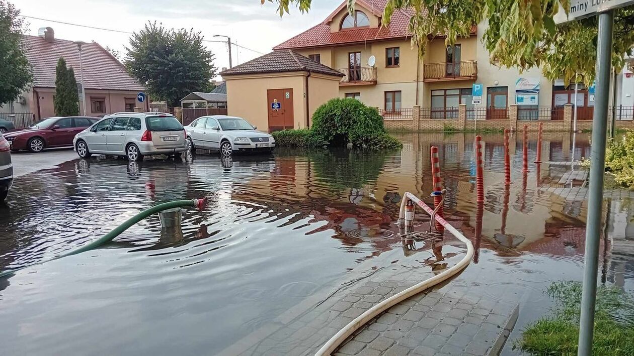 Lubartów po burzy 19.08