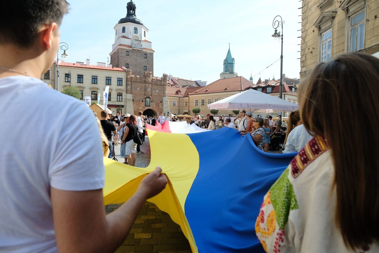  Lubelskie obchody Święta Niepodległości Ukrainy (zdjęcie 18) - Autor: DW