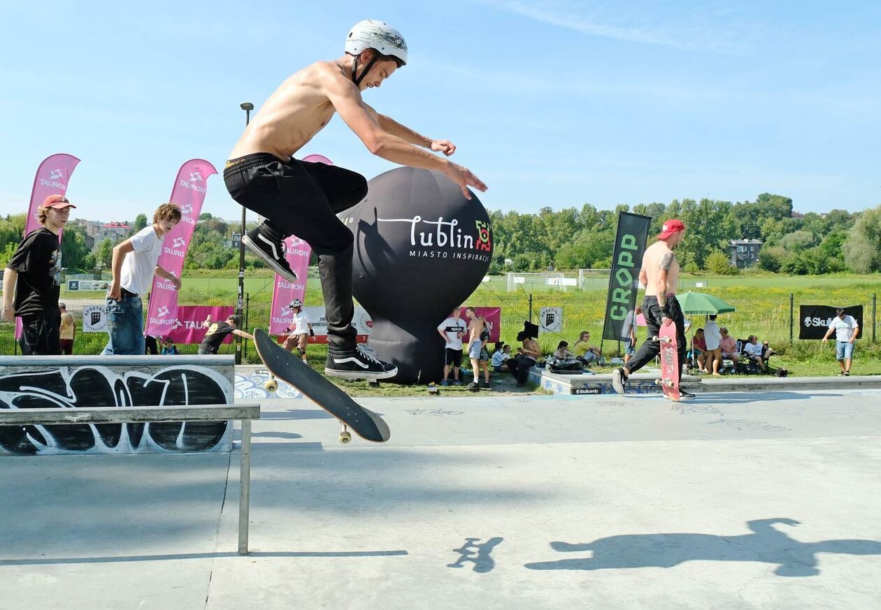 Skatepark Rusałka: Deskorolkowy Puchar Polski 2024 - Autor: DW