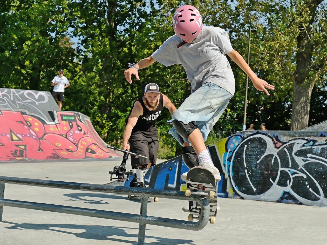  Skatepark Rusałka: Deskorolkowy Puchar Polski 2024 (zdjęcie 13) - Autor: DW