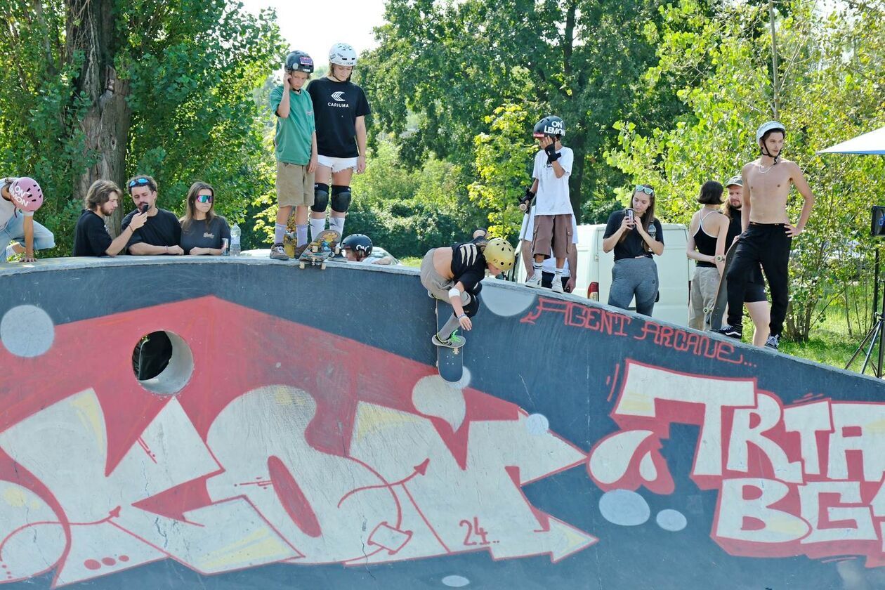  Skatepark Rusałka: Deskorolkowy Puchar Polski 2024 (zdjęcie 24) - Autor: DW