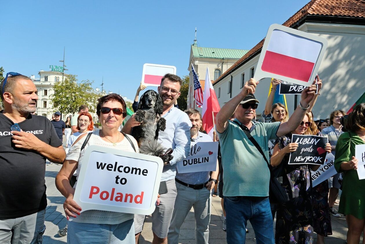  PORTAL połączył Lublin, Wilno, Dublin i Nowy Jork (zdjęcie 13) - Autor: DW