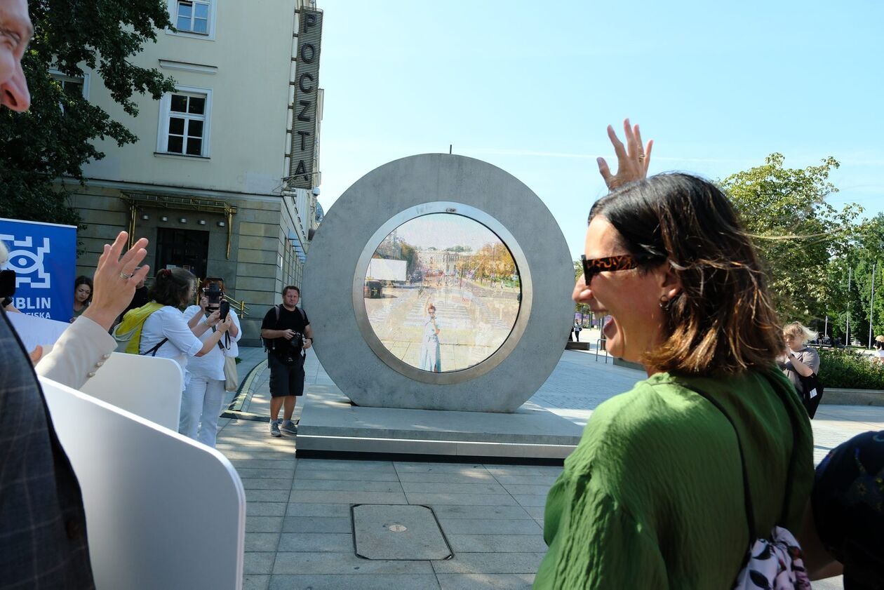  PORTAL połączył Lublin, Wilno, Dublin i Nowy Jork (zdjęcie 15) - Autor: DW