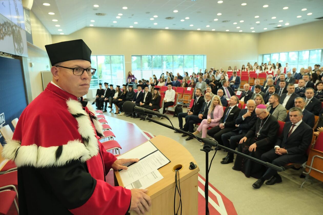  Inauguracja roku akademickiego w Lubelskiej Akademii WSEI (zdjęcie 4) - Autor: DW