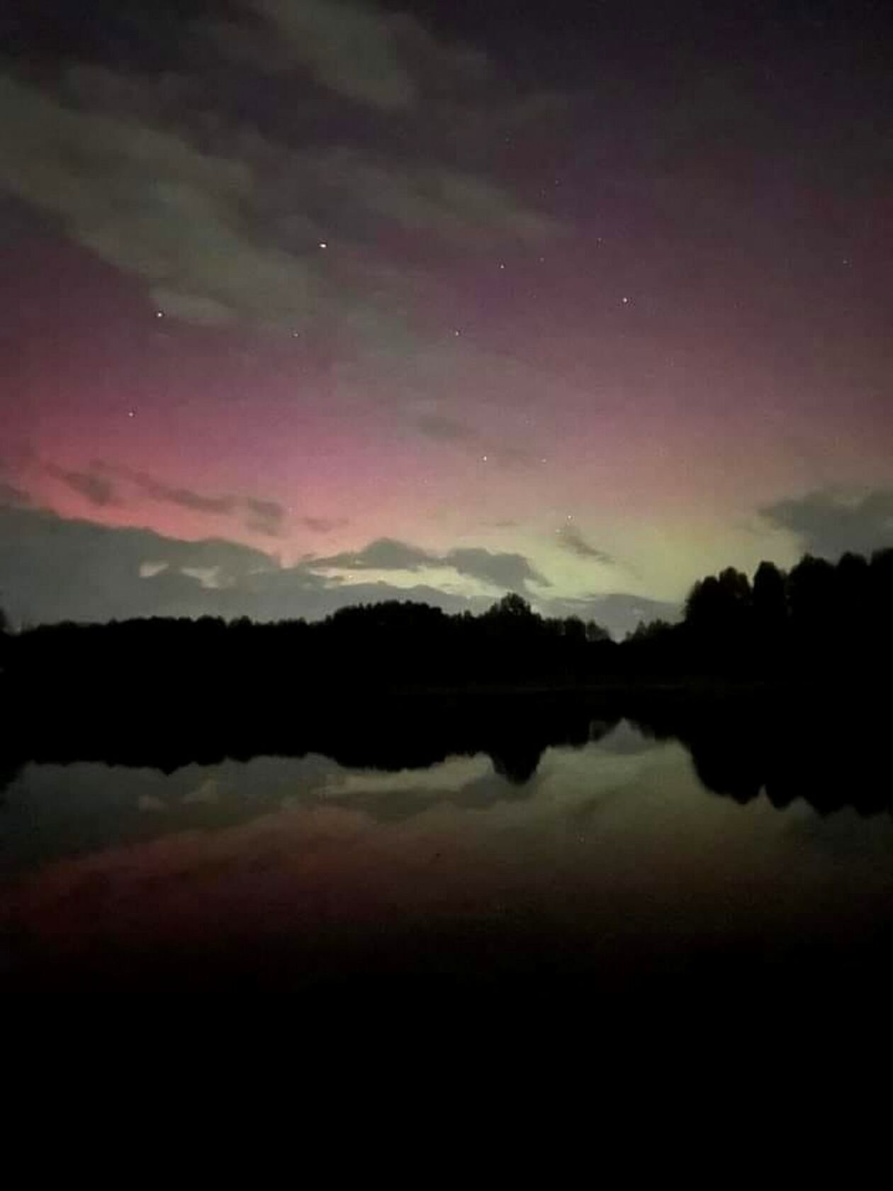 Zorza polarna w obiektywach naszych Czytelników