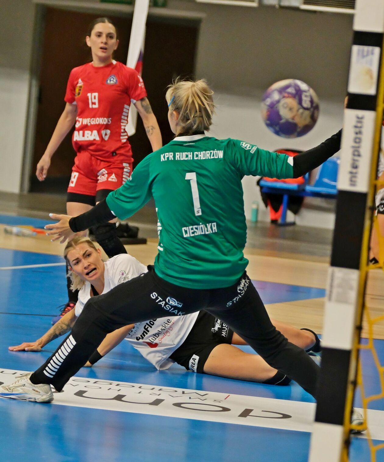  MKS FunFloor Lublin – KPR Ruch Chorzów 38:27 (zdjęcie 13) - Autor: DW