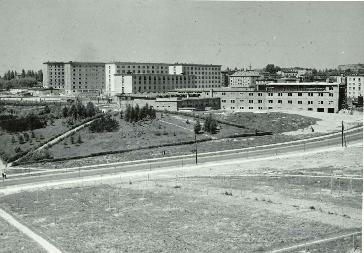  <p>Miasteczko Uniwersyteckie w budowie 1963 r. fot. H. Gawarecki. Fotografia z archiwum WUOZ w Lublinie.</p>