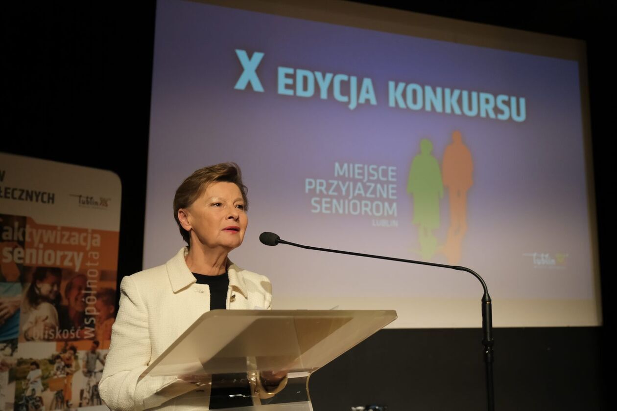 Gala konkursu „Miejsce Przyjazne Seniorom”