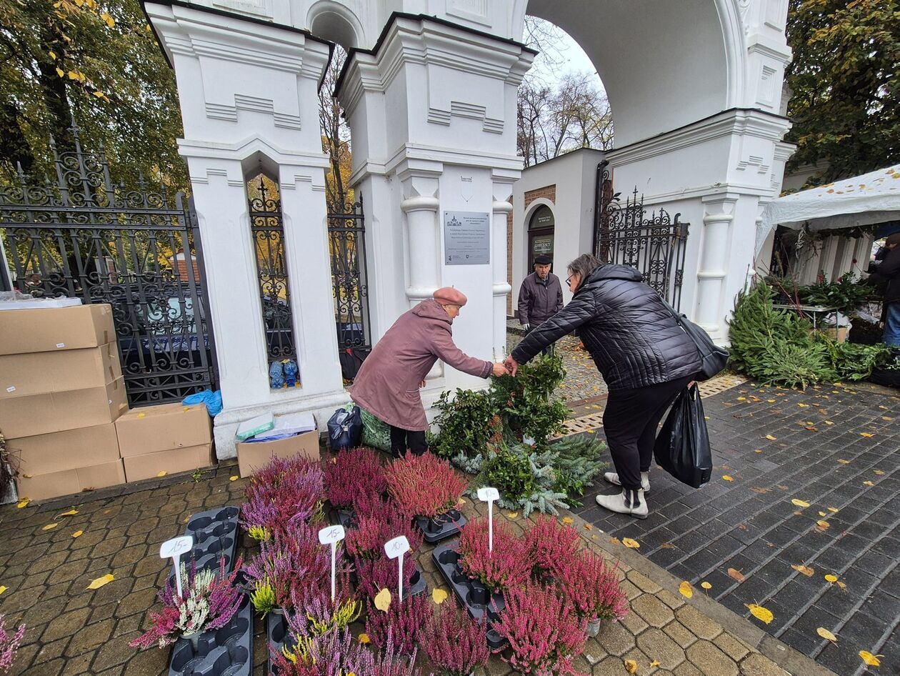  Przygotowania do Wszystkich Świętych na lubelskin cmentarzu przy ul. Lipowej (zdjęcie 6) - Autor: DW