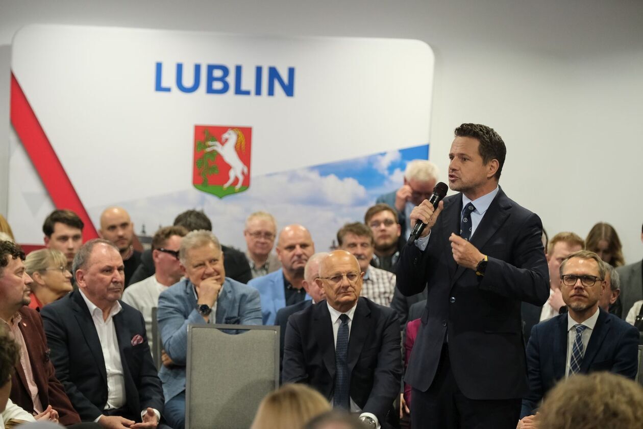 Rafał Trzaskowski w Lublinie