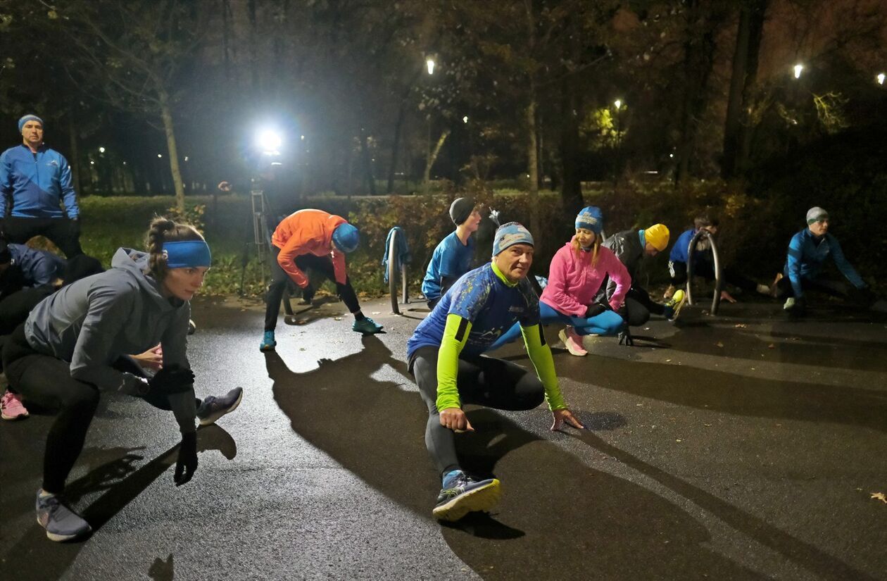  Utytułowany biegacz Adam Kszczot w Lublinie: spotkanie w SP 58 i trening w Parku Ludowym (zdjęcie 18) - Autor: DW