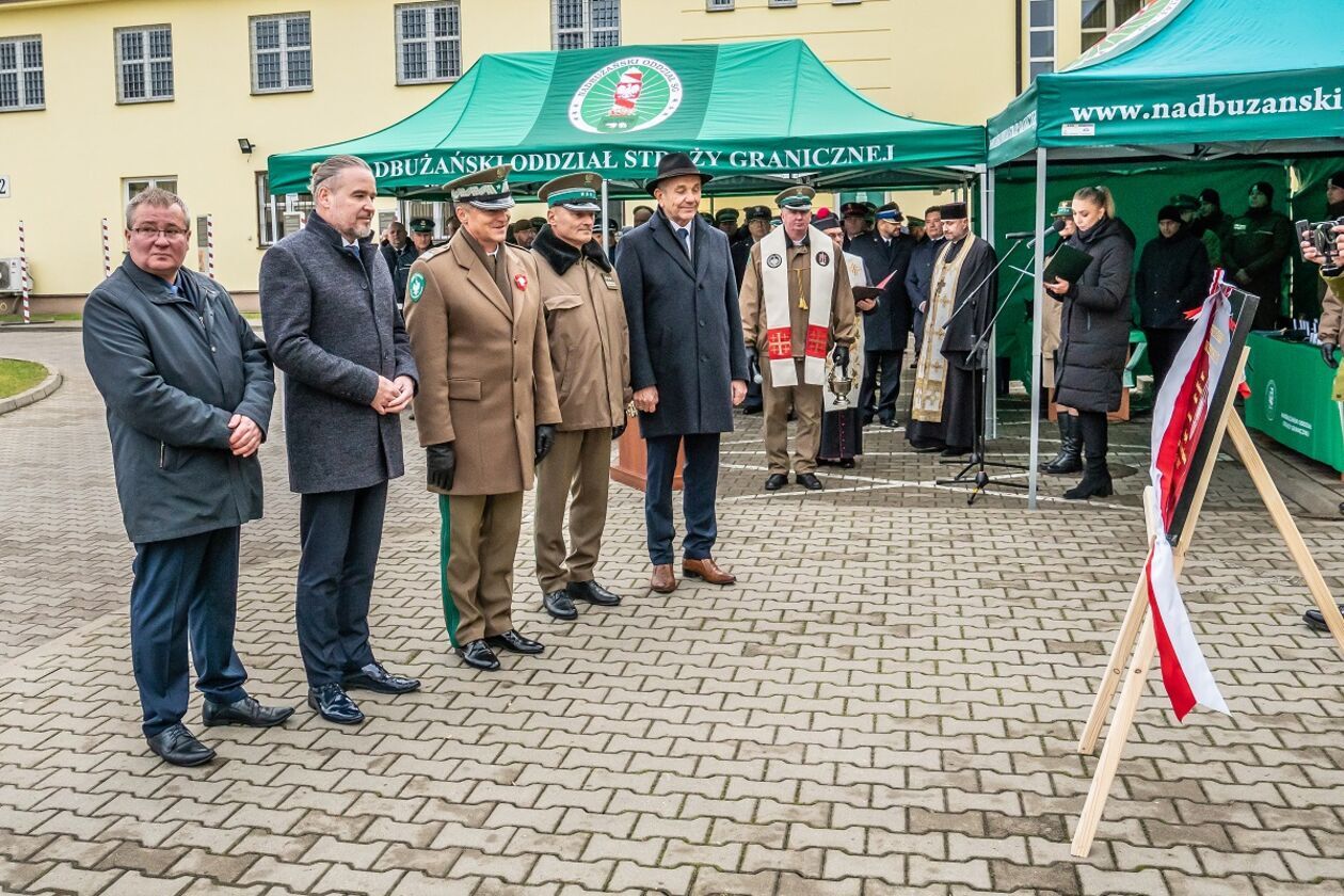  Placówka SG w Terespolu z patronem  (zdjęcie 12) - Autor:  Nadbużański Oddział Straży Granicznej 