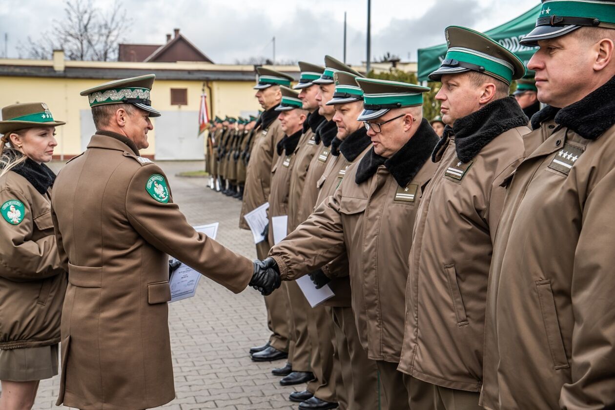  Placówka SG w Terespolu z patronem  (zdjęcie 4) - Autor:  Nadbużański Oddział Straży Granicznej 