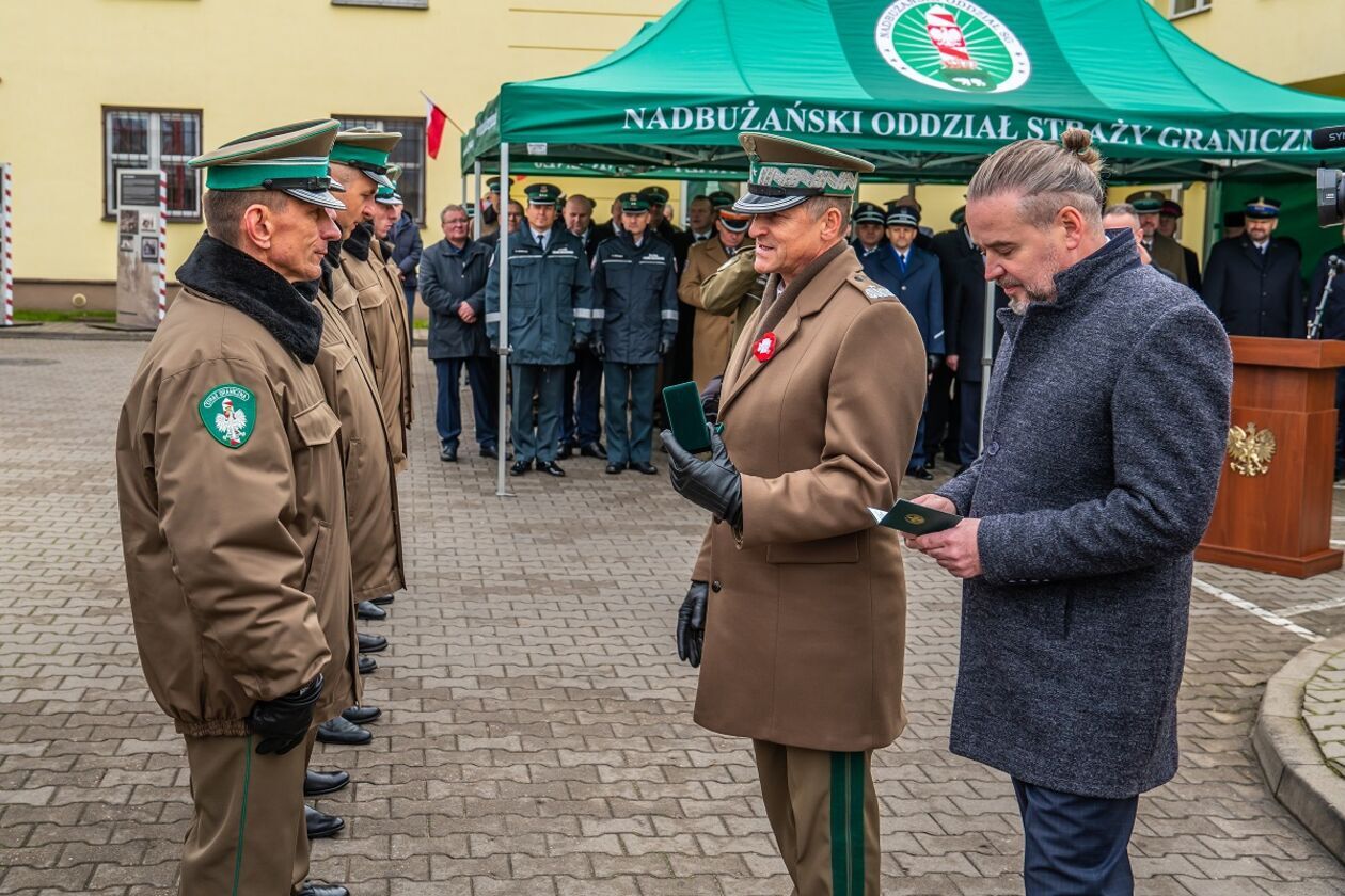  Placówka SG w Terespolu z patronem  (zdjęcie 10) - Autor:  Nadbużański Oddział Straży Granicznej 