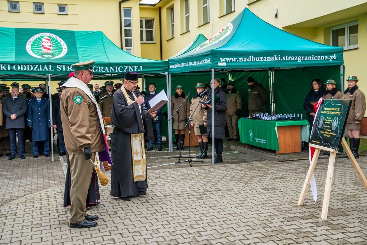  Placówka SG w Terespolu z patronem  (zdjęcie 14) - Autor:  Nadbużański Oddział Straży Granicznej 