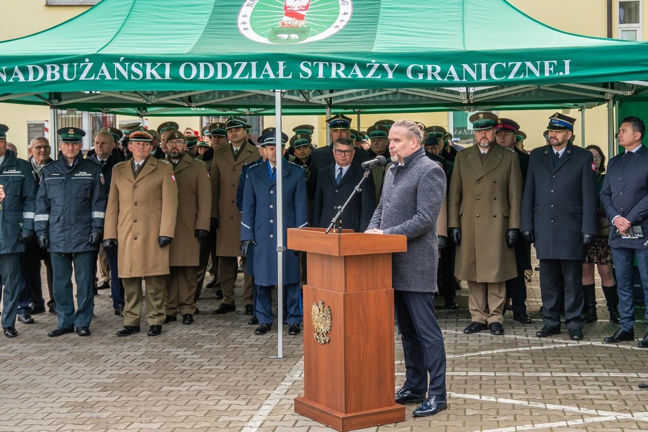 Placówka SG w Terespolu z patronem 