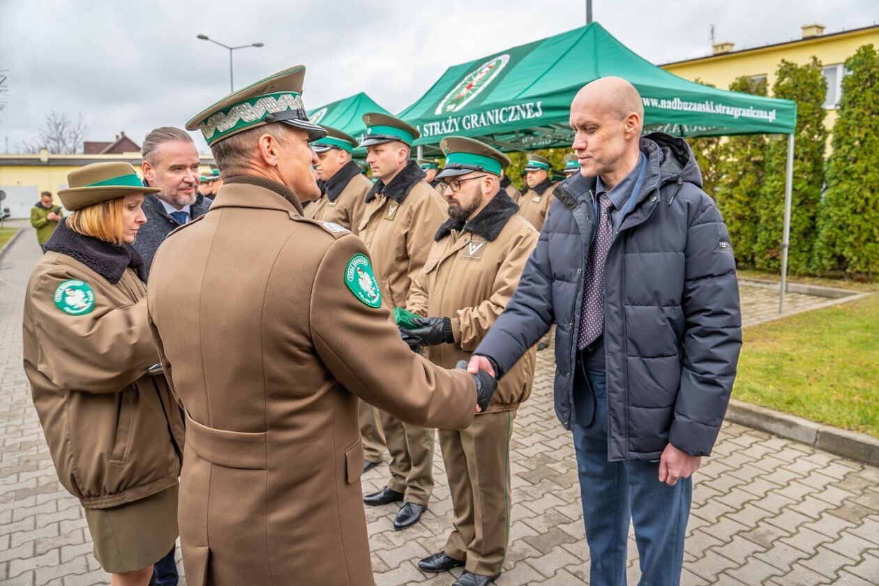  Placówka SG w Terespolu z patronem  (zdjęcie 8) - Autor:  Nadbużański Oddział Straży Granicznej 