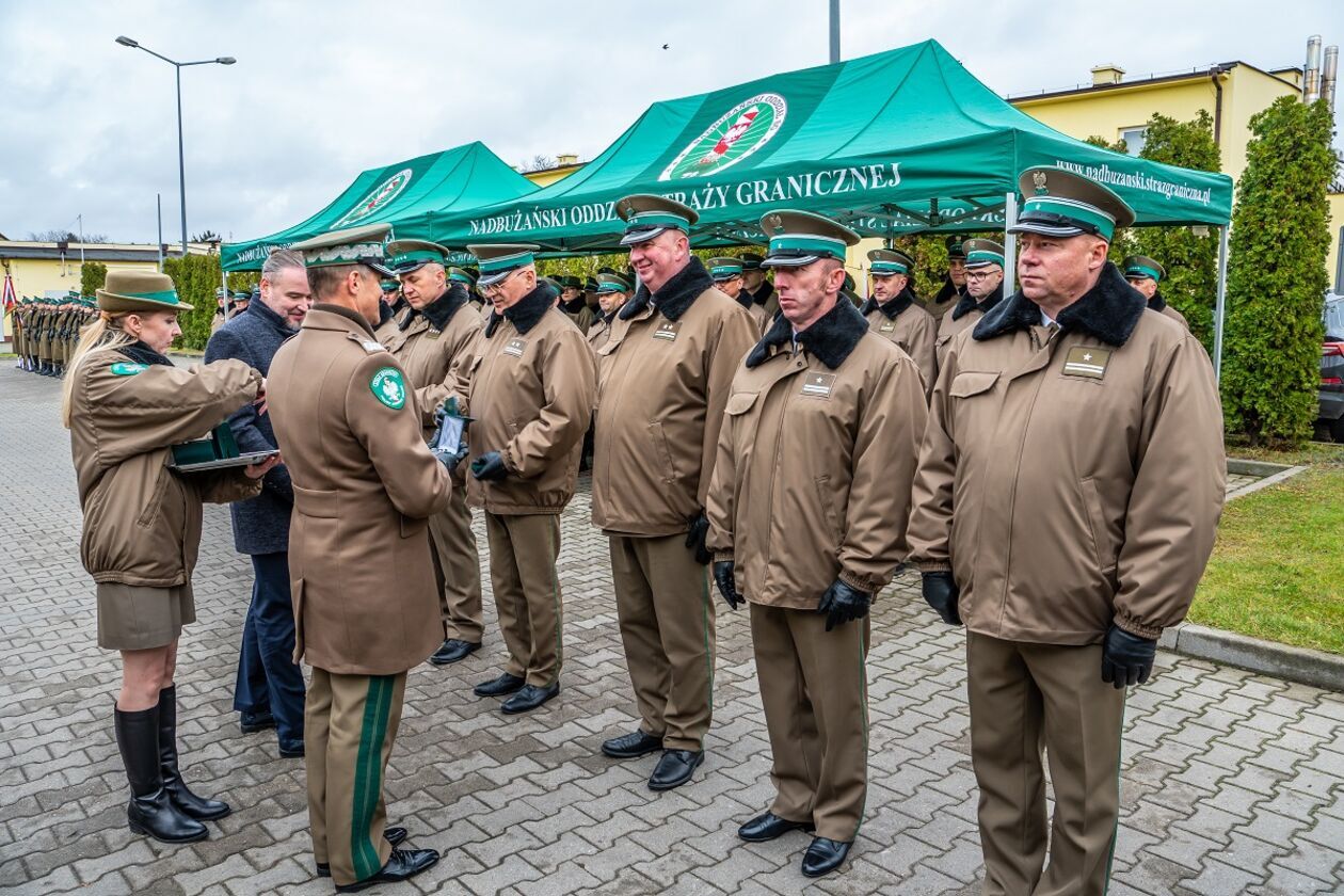  Placówka SG w Terespolu z patronem  (zdjęcie 9) - Autor:  Nadbużański Oddział Straży Granicznej 