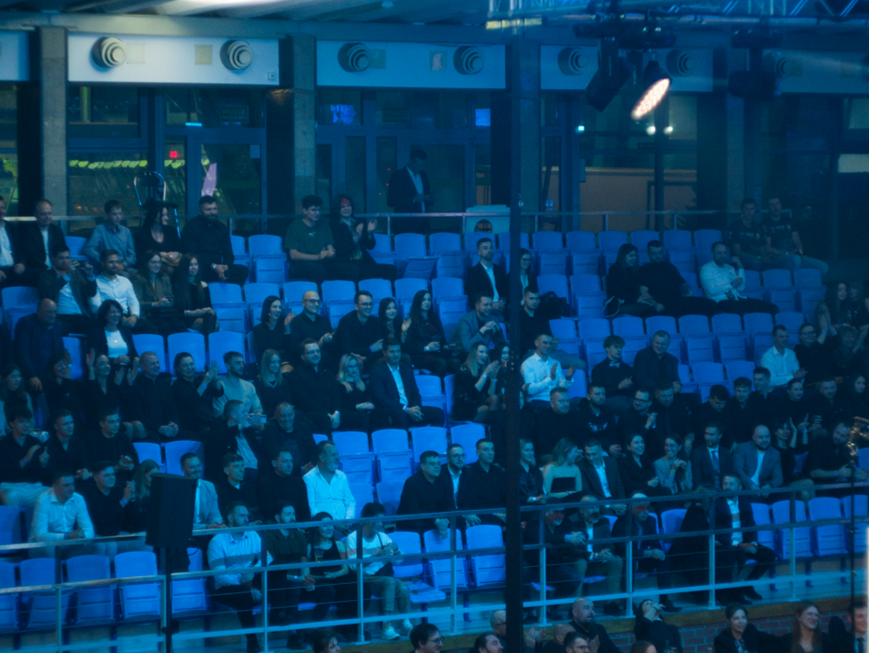  Boks białych kołnierzyków - Lublin 16 listopada 2024 (zdjęcie 19) - Autor: Michał Żyszkiewicz