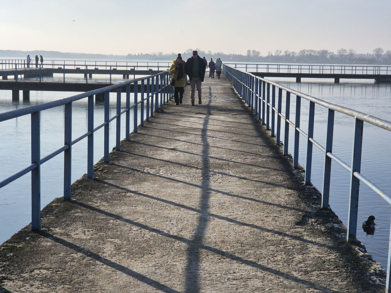  Świąteczny spacer w Dąbrowie nad Zalewem Zemborzyckim (zdjęcie 34) - Autor: DW 