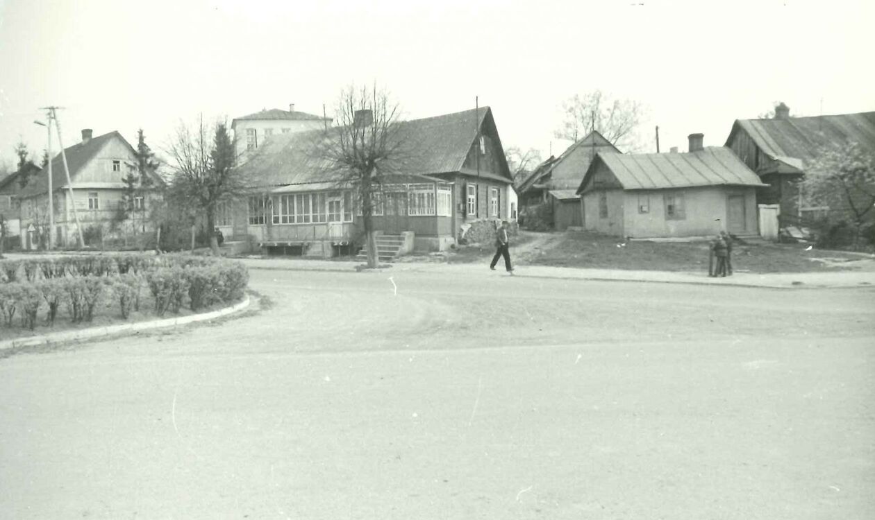  <p>Wysokie, ul. Lubelska, widok od Rynku, fot. Przemysław Maliszewski, 1989 r.</p>