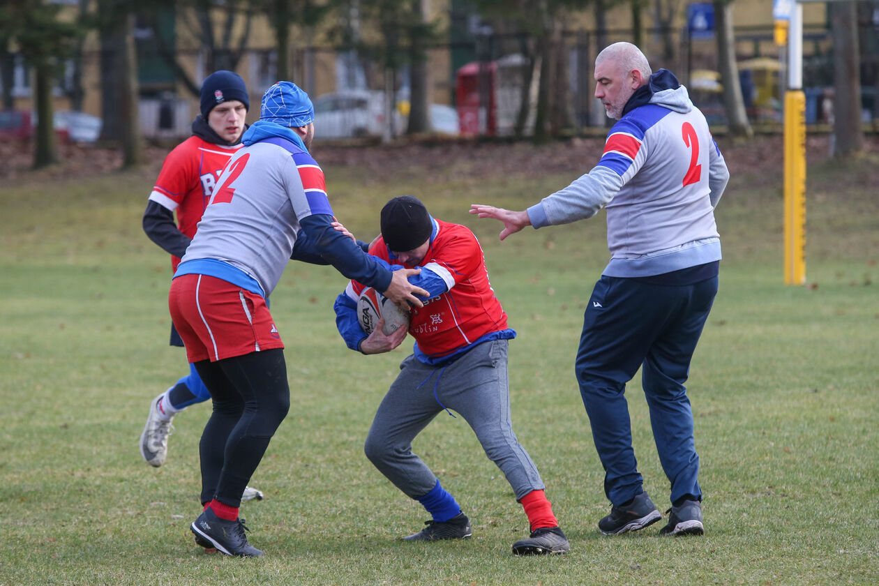  Noworoczny mecz Budowlanych Lublin (zdjęcie 37) - Autor: Wojciech Szubartowski