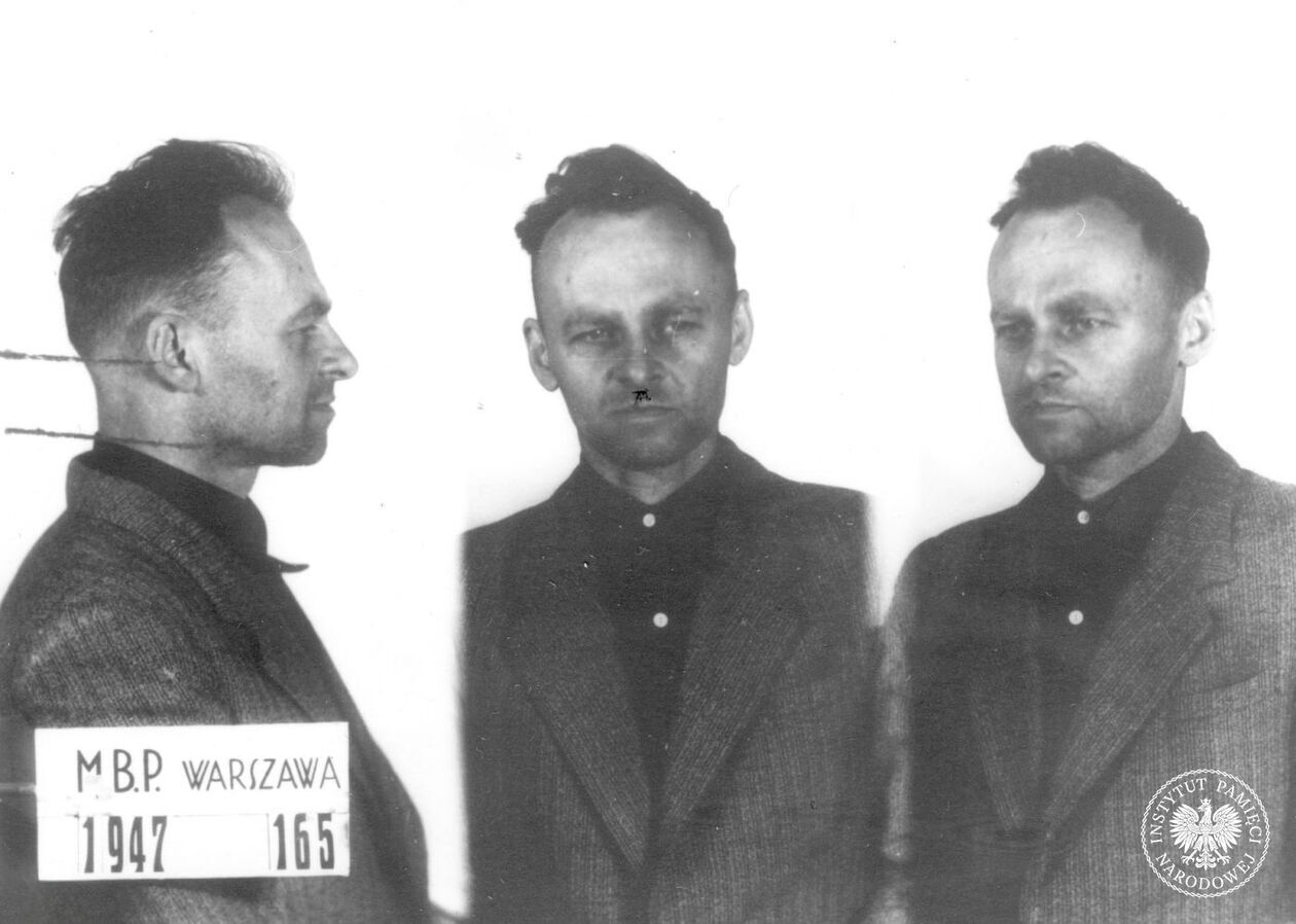  <p>Witold Pilecki, zdjęcie sygnalityczne, fot. AIPN, IPNBU-11-1-30.</p>