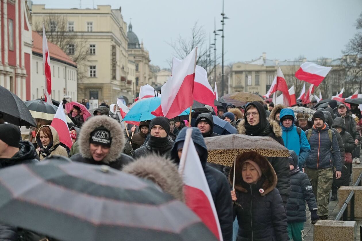  Marsz Pamięci Żołnierzy Wyklętych w Lublinie (zdjęcie 33) - Autor: DW