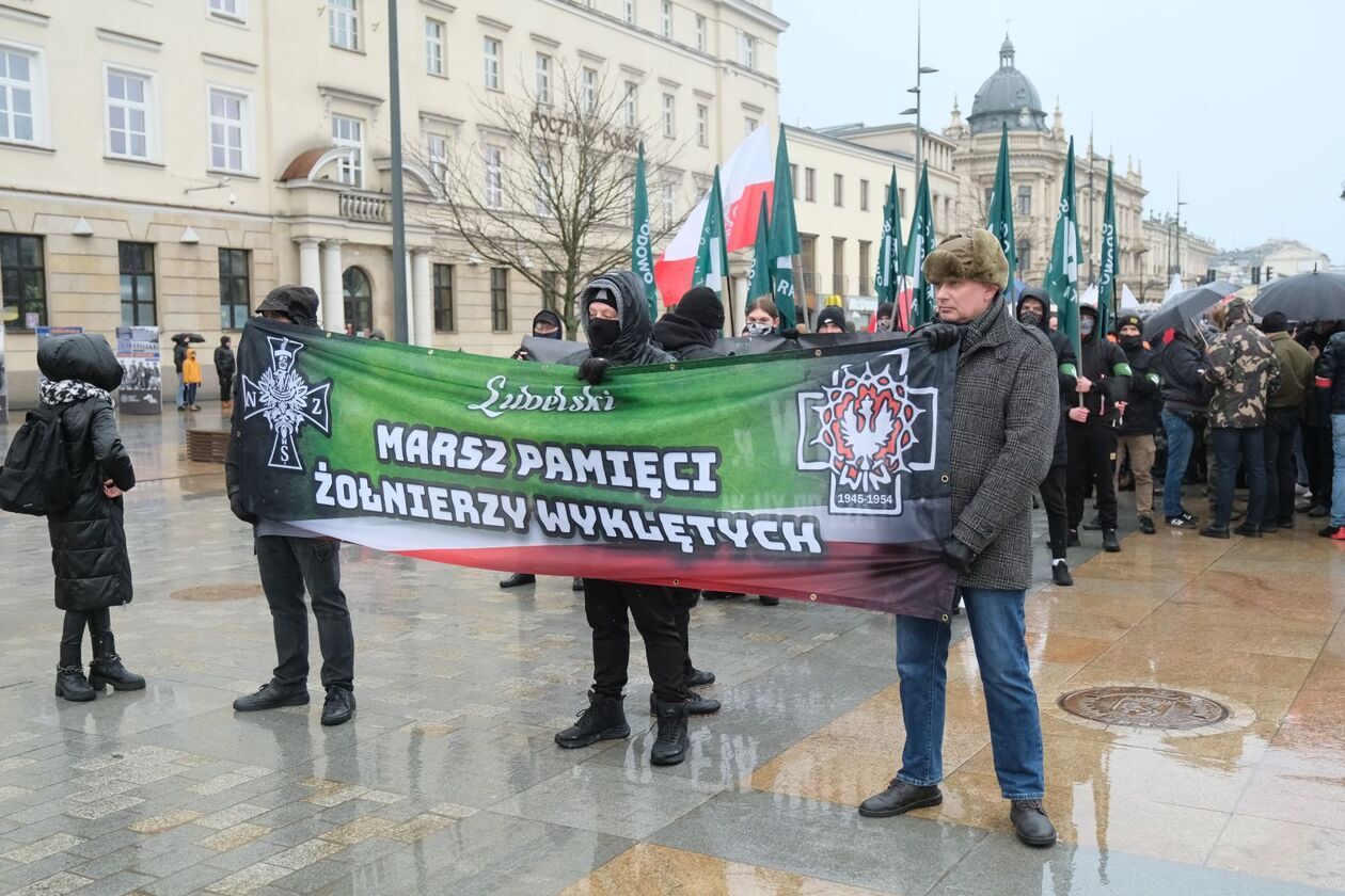  Marsz Pamięci Żołnierzy Wyklętych w Lublinie (zdjęcie 15) - Autor: DW