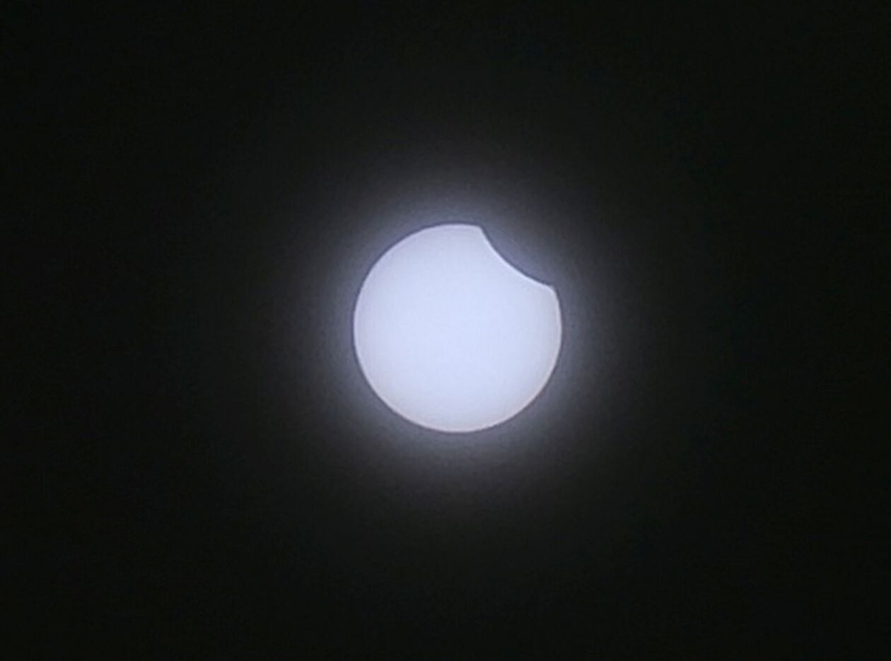  Częściowe zaćmienie Słońca nad Lublinem (zdjęcie 2) - Autor: DW