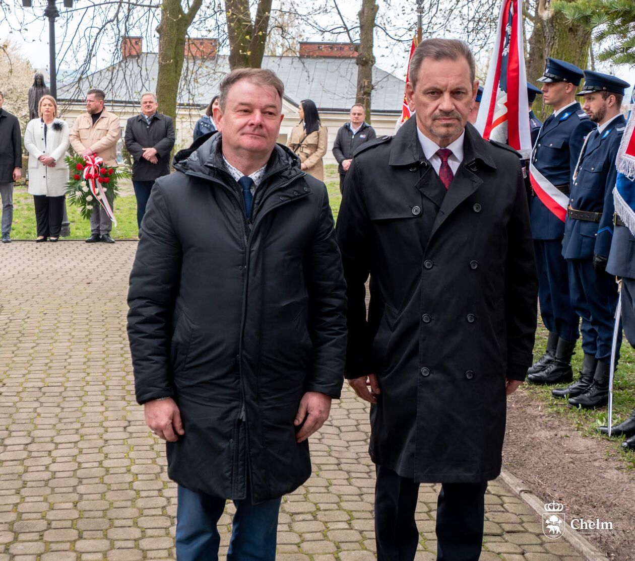  Uroczystości w Chełmie upamiętniające 85. rocznicę Zbrodni Katyńskiej oraz 15. rocznicę Katastrofy S (zdjęcie 7) - Autor: UM Chełm 