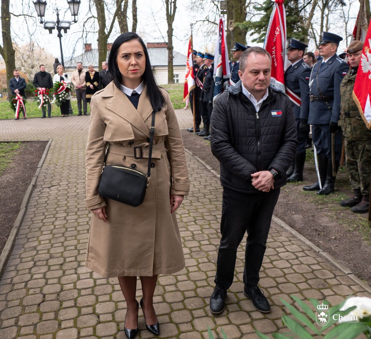  Uroczystości w Chełmie upamiętniające 85. rocznicę Zbrodni Katyńskiej oraz 15. rocznicę Katastrofy S (zdjęcie 14) - Autor: UM Chełm 