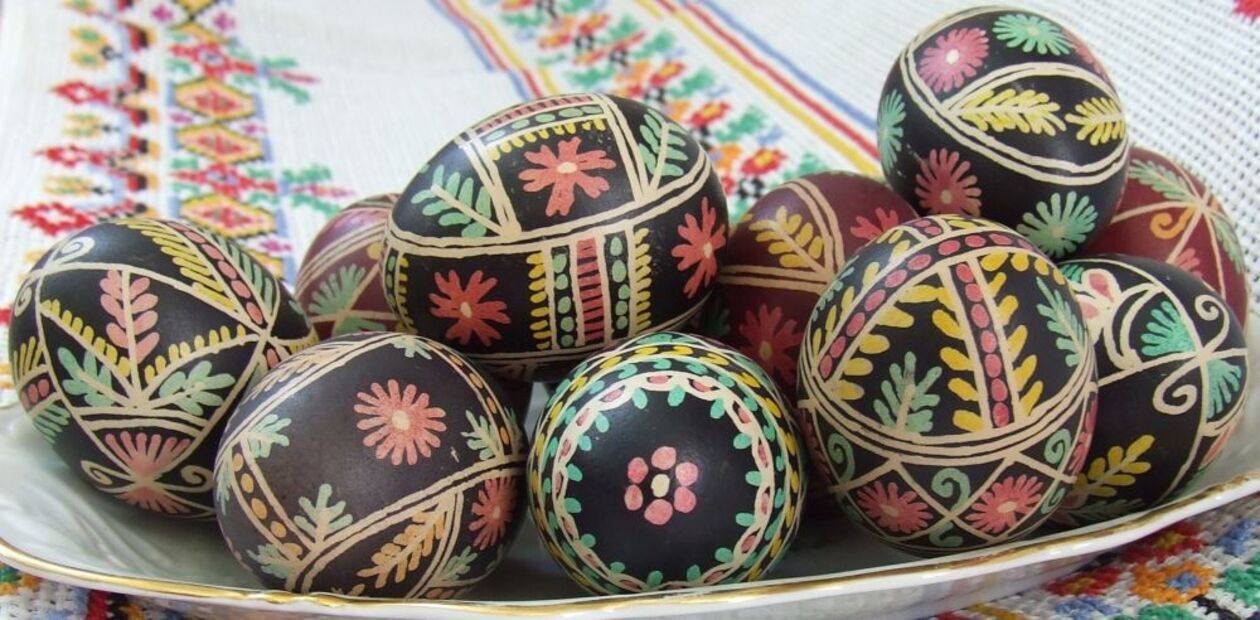  <p>Pisanki krzczonowskie autorstwa Zofii Dadej.</p>