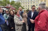 Mateusz Morawiecki w Lublinie na targu (zdjęcie 5)