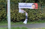 Niszczone materiały wyborcze kandydata na prezydenta RP (zdjęcie 4)