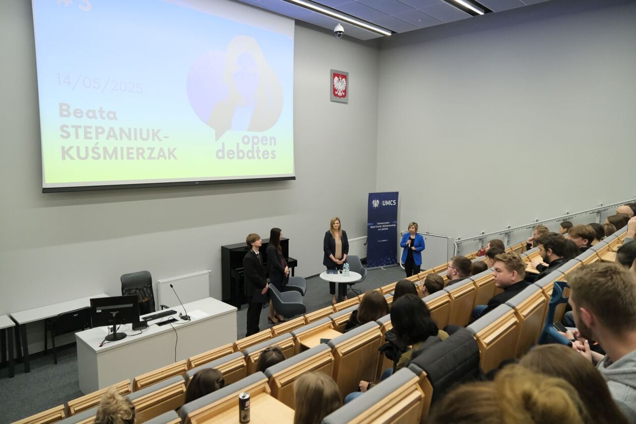  3 Debata Otwarta na Wydziale Politologii i Dziennikarstwa UMCS (zdjęcie 8) - Autor: DW