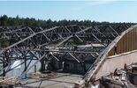 Demontaż hangaru na dawnym lotnisku w Białej Podlaskiej  (zdjęcie 4)