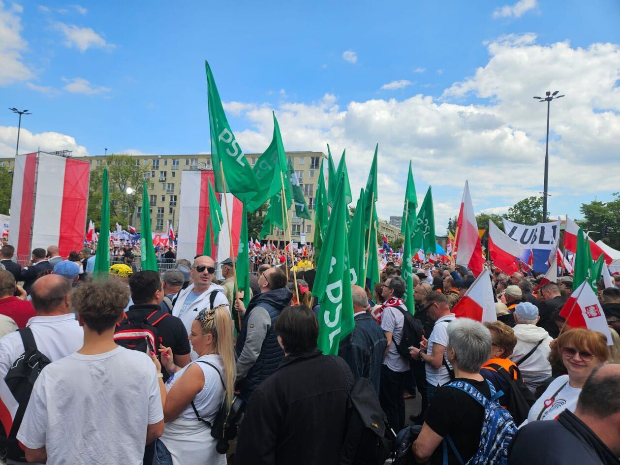  Lublin na marszu Rafała Trzaskowskiego (zdjęcie 6) - Autor: Facebook/Anna Augustyniak
