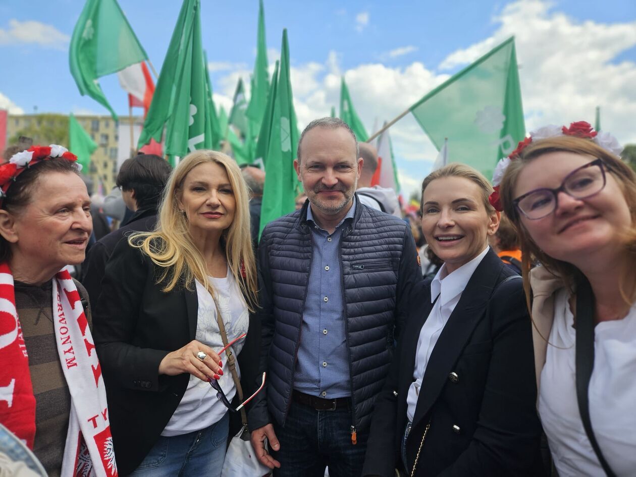  Lublin na marszu Rafała Trzaskowskiego (zdjęcie 5) - Autor: Facebook/Anna Augustyniak