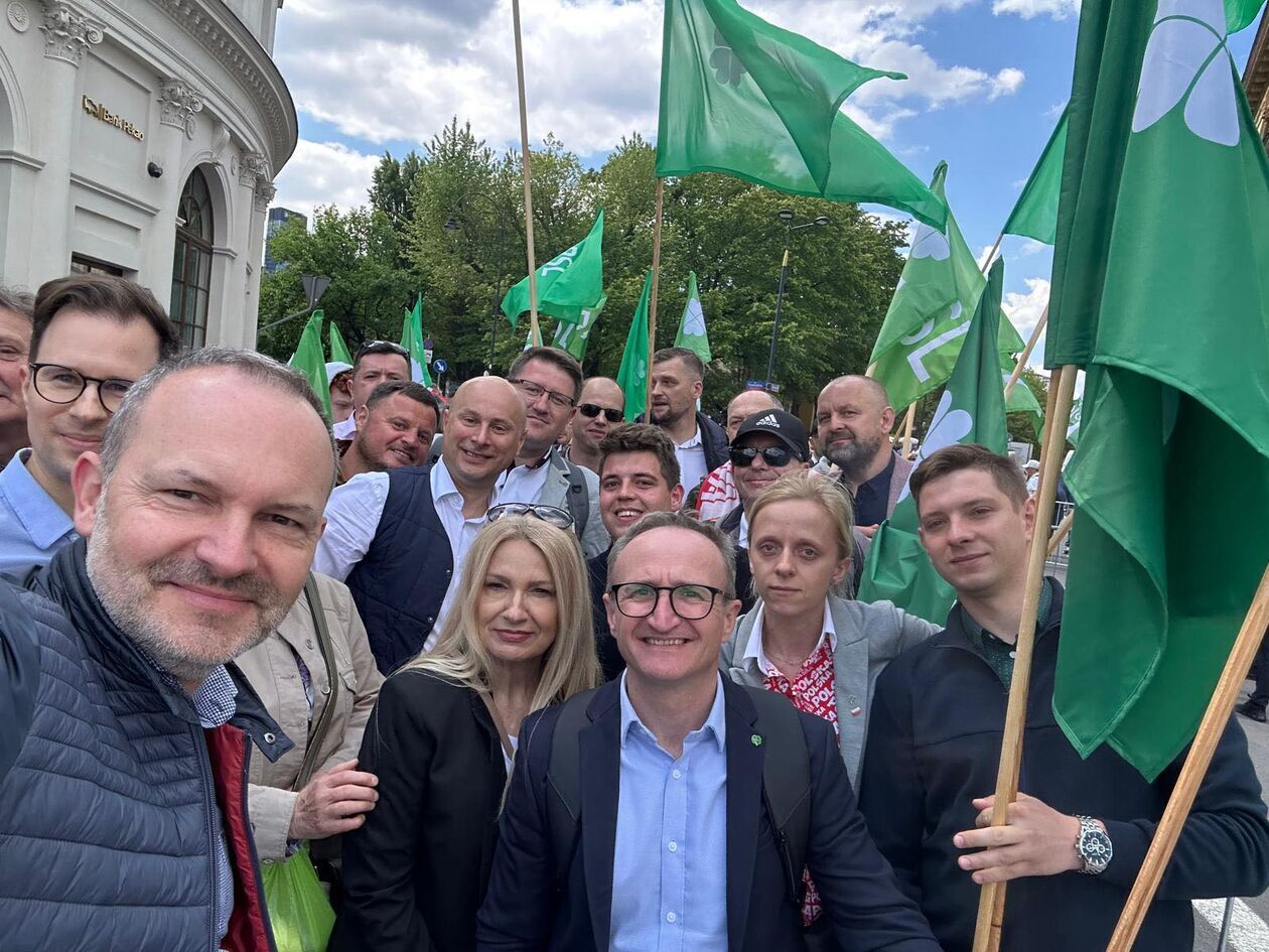Lublin na marszu Rafała Trzaskowskiego