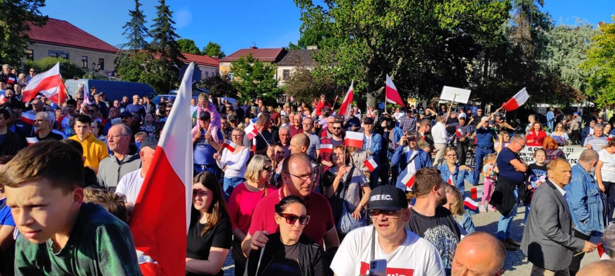  Karol Nawrocki w Białej Podlaskiej (30 maja) (zdjęcie 13) - Autor: EB