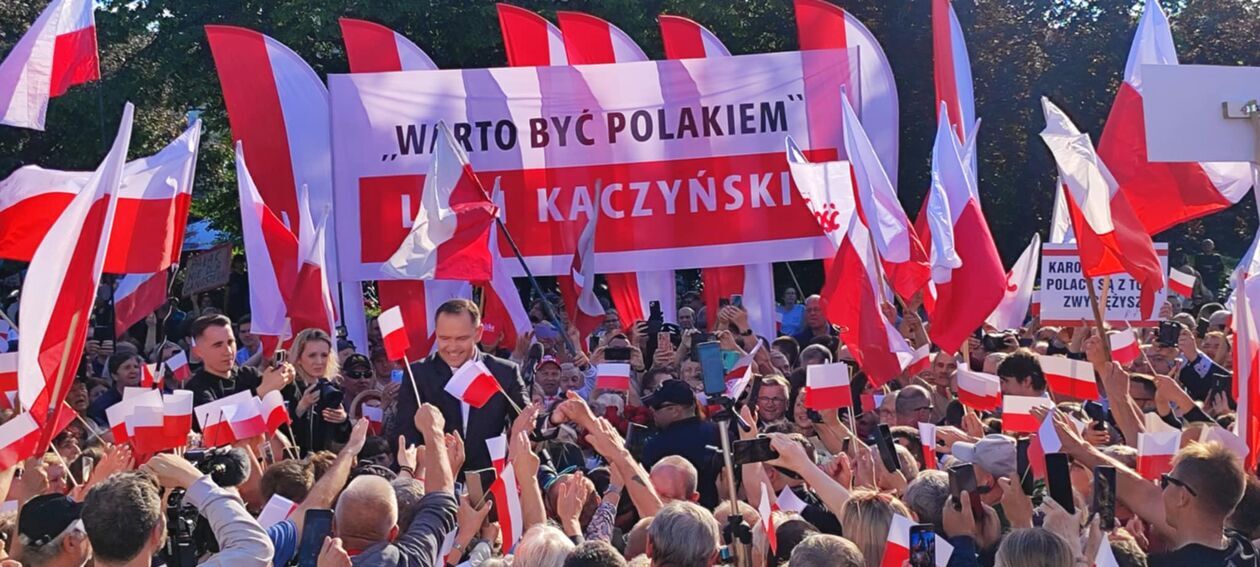  Karol Nawrocki w Białej Podlaskiej (30 maja) (zdjęcie 6) - Autor: EB