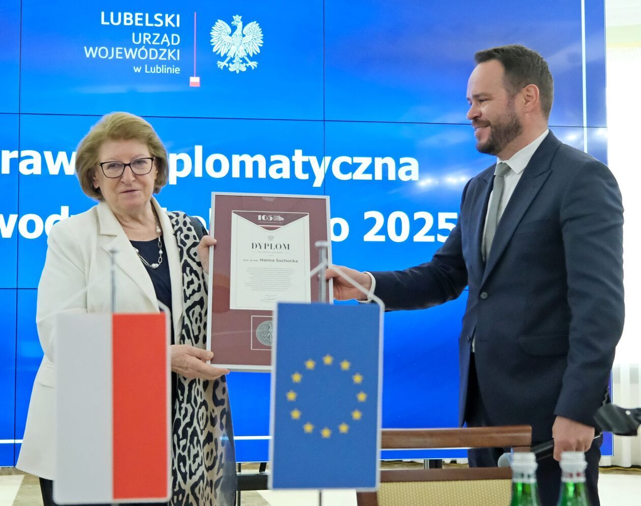  Odprawa dyplomatyczna Wojewody Lubelskiego 2025 z prof. Hanną Suchocką  (zdjęcie 17) - Autor: DW