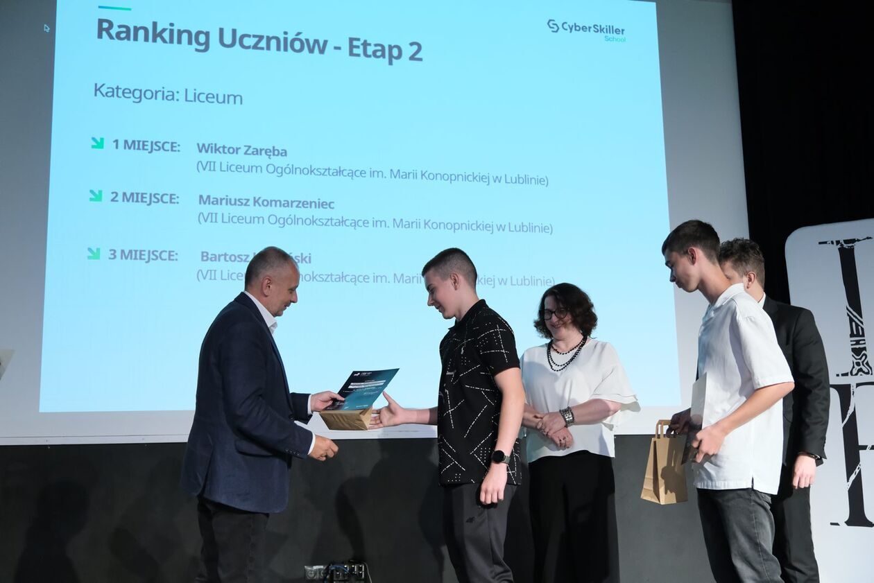  Gala Lubelska Liga IT w ZS nr 13 (zdjęcie 15) - Autor: DW