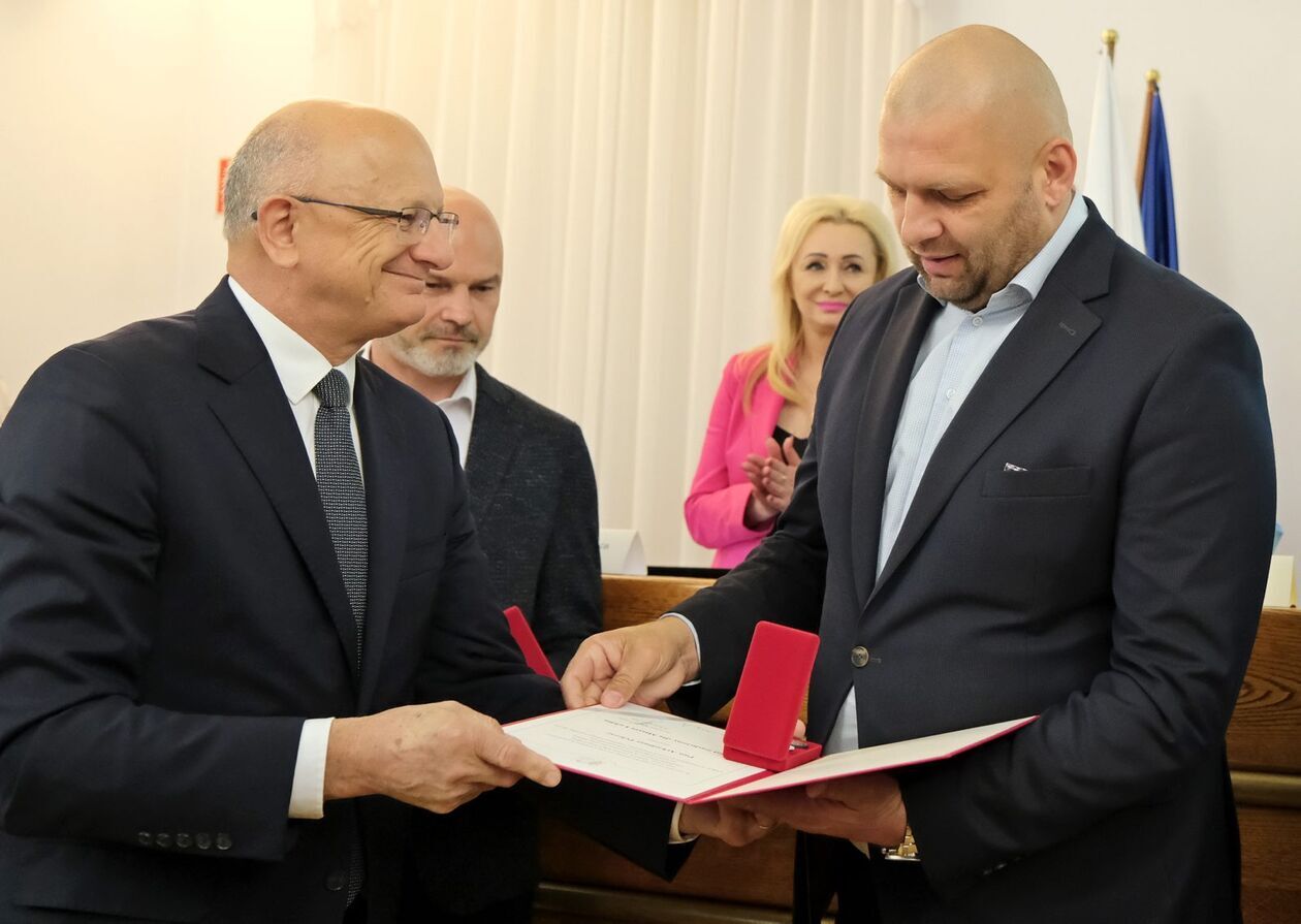  XII seja Rady Miasta - podziękowania dla koszykarzy PGE Start Lublin (zdjęcie 14) - Autor: DW