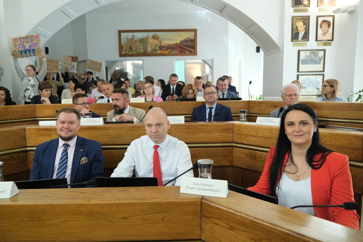  XII seja Rady Miasta - podziękowania dla koszykarzy PGE Start Lublin (zdjęcie 15) - Autor: DW