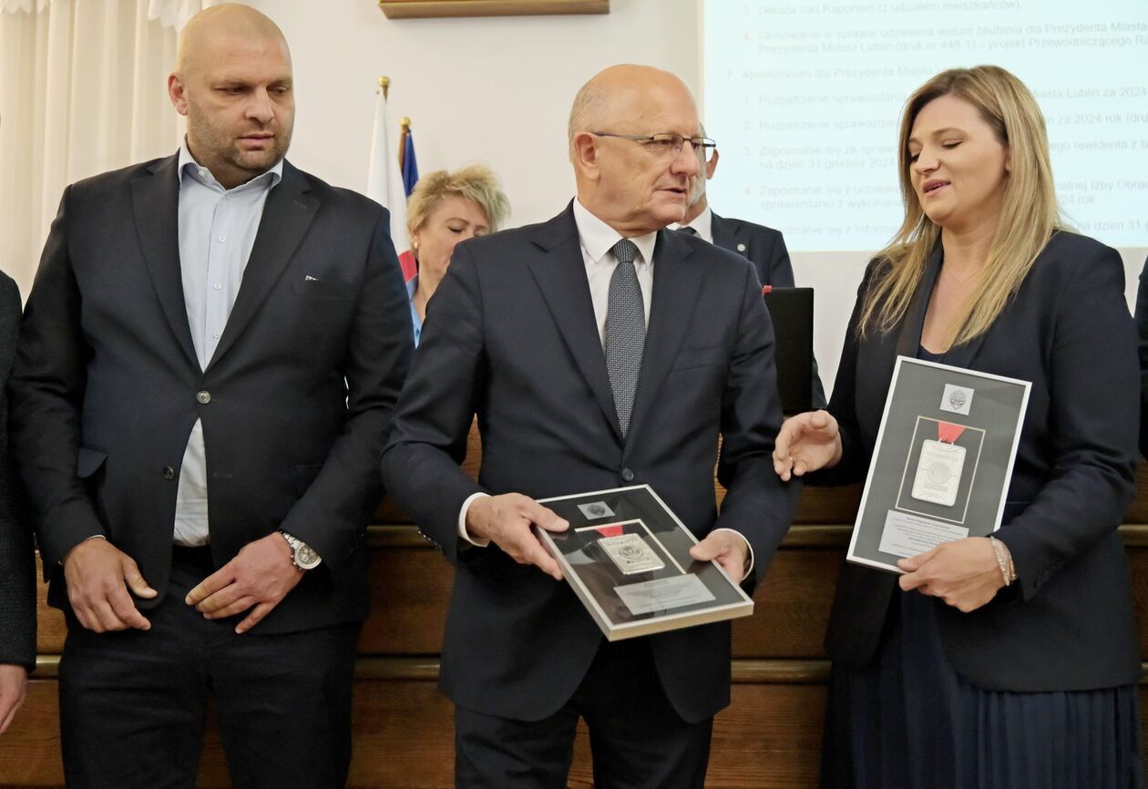  XII seja Rady Miasta - podziękowania dla koszykarzy PGE Start Lublin (zdjęcie 10) - Autor: DW
