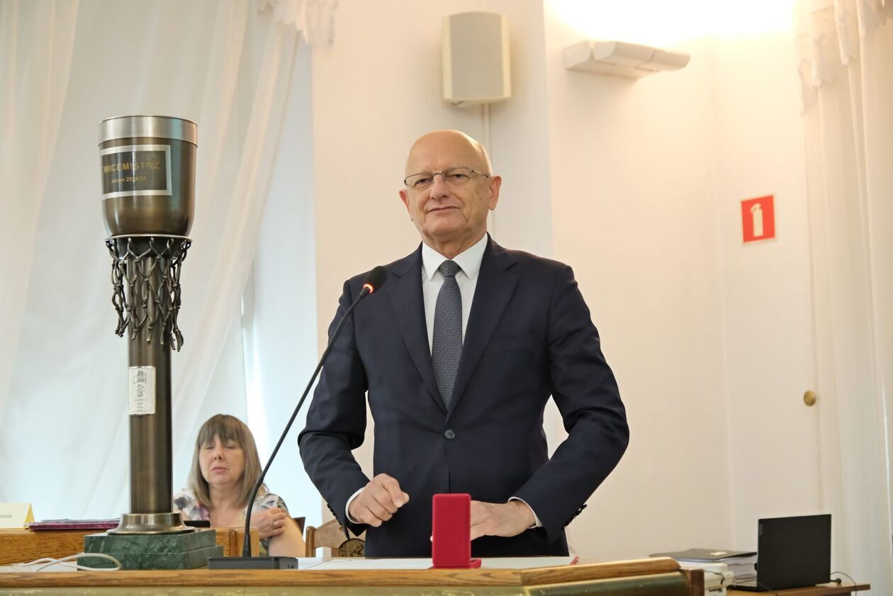  XII seja Rady Miasta - podziękowania dla koszykarzy PGE Start Lublin (zdjęcie 11) - Autor: DW