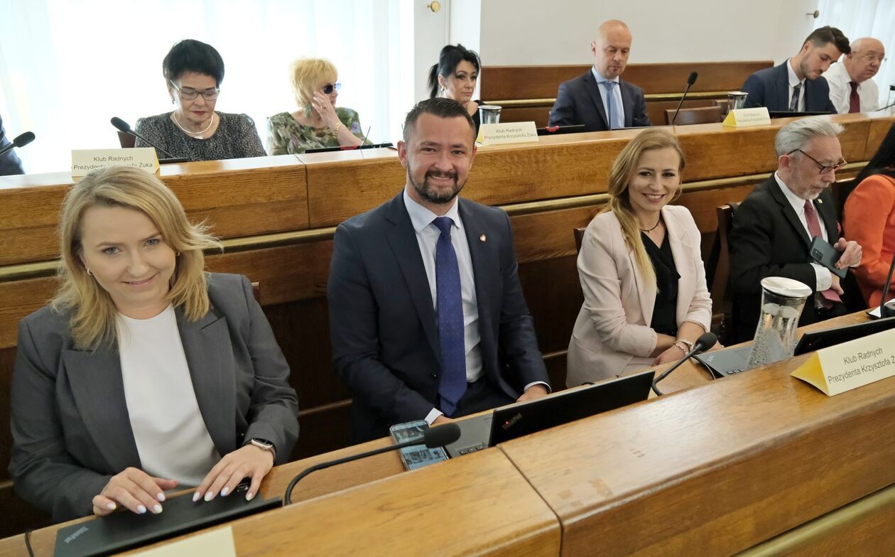  XII seja Rady Miasta - podziękowania dla koszykarzy PGE Start Lublin (zdjęcie 26) - Autor: DW
