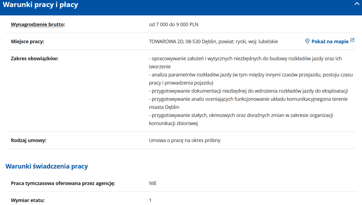  <p><a href="https://oferty.praca.gov.pl/portal/lista-ofert/szczegoly-oferty/642d99ca832bc143c781afbabafd55c4">&gt;&gt; LINK DO OFERTY &lt;&lt;</a></p>